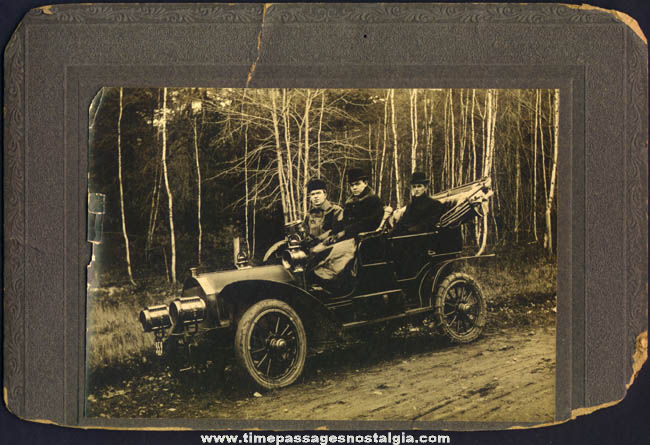 Old New Hampshire Antique Automobile Photograph