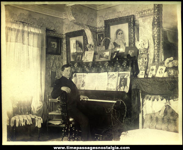 Old Victorian Era Home Interior Photograph