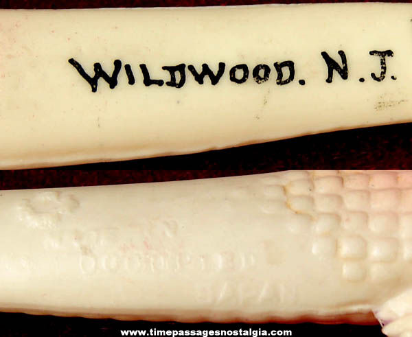 1940s Wildwood New Jersey Occupied Japan Souvenir Celluloid Alligator