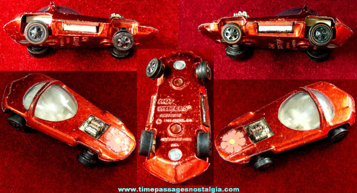 1967 Mattel Redlines Hot Wheels Silhouette Diecast Toy Car