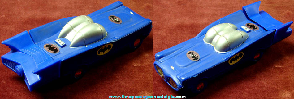 1978 DC Comics Batman Batmobile Avon Bubble Bath Bottle