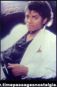 (5) Old Michael Jackson Thriller Photographs