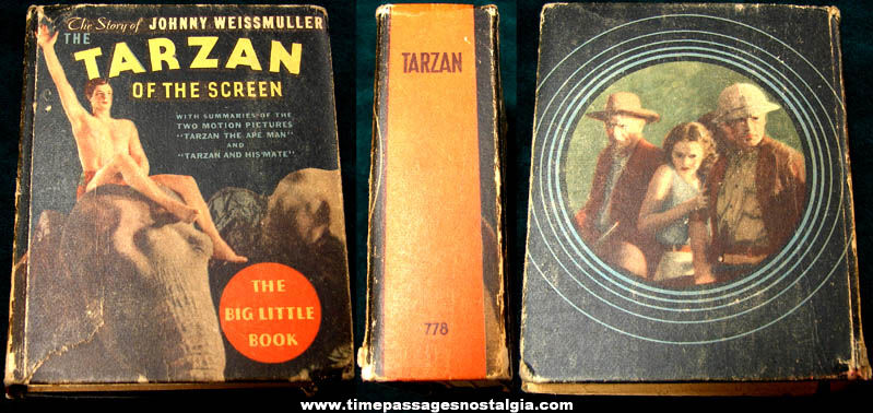 1934 The Tarzan of the Screen Big Little Book