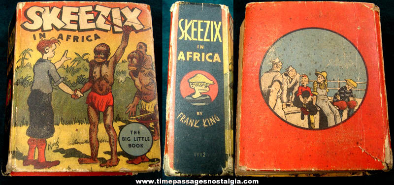 1933, 1934 Skeezix In Africa Big Little Book