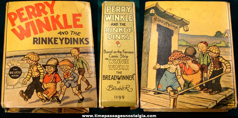 1937 Perry Winkle and The Rinky Dinks Big Little Book