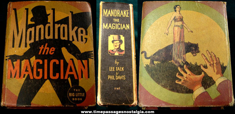 1935 Mandrake The Magician Big Little Book