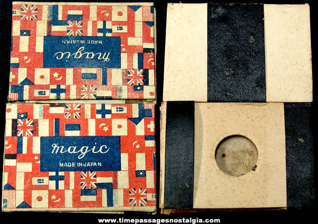 Colorful Old Magic Trick Paper Wallet