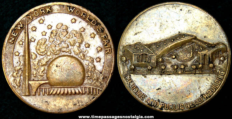 1939 - 1940 New York World’s Fair Souvenir Token Coin