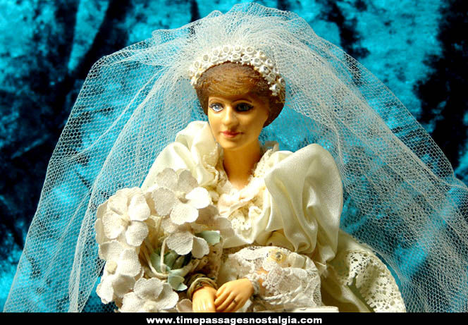 Old Peggy Nisbet Princess Diana Wedding Model Doll