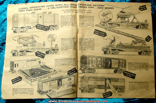 1959 Lionel Toy Train & Accessories Catalog