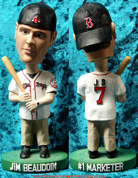 Boston Red Sox Portland Sea Dogs Baseball Bobble Head Figure