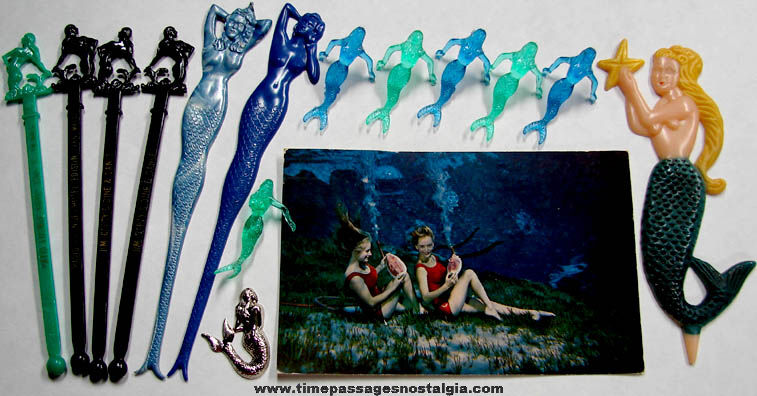 (15) Small Mermaid Related Decoration Items
