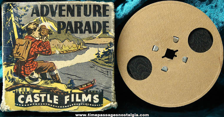 ©1954 Boxed 16mm Man Against Mount Everest Castle Films Movie