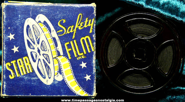 Old Boxed 16mm Snub Pollard At The Ringside Pathegrams Film Movie