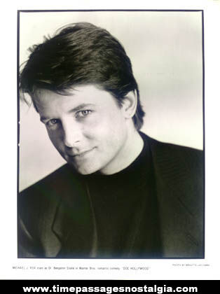 Michael J. Fox Doc Hollywood Movie Promotional Photograph