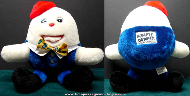 Old Humpty Dumpty Potato Chips Advertising Character Doll