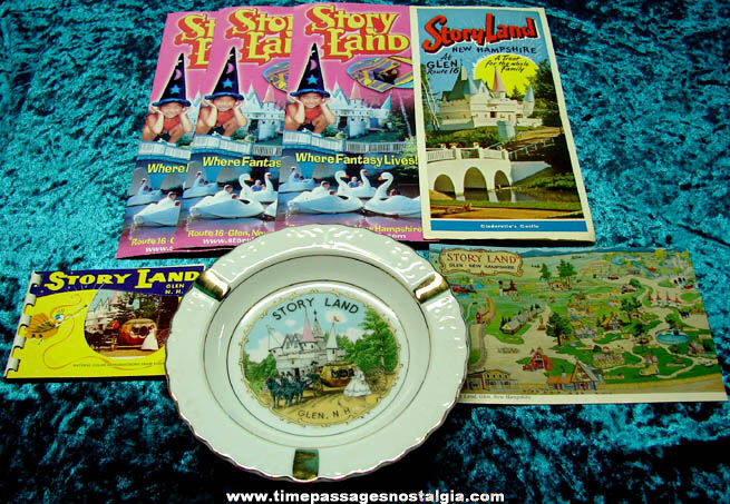 (7) Story Land New Hampshire Advertising Souvenir Items