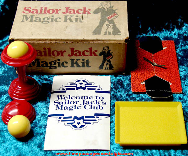 Old Cracker Jack Sailor Jack Magic Club Premium Kit