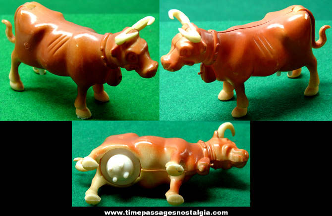 Old MARX Mechanical Novelty Toy Cow