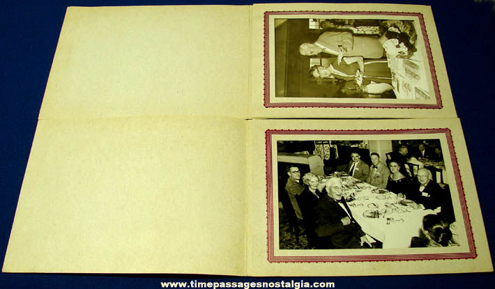 (2) Old Mount Washington Hotel New Hampshire Advertising Souvenir Photograph Folders
