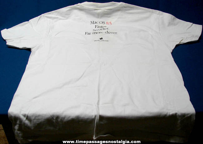 1990s Apple Macintosh Computer Operating System OS 8.5 Advertising T-Shirt