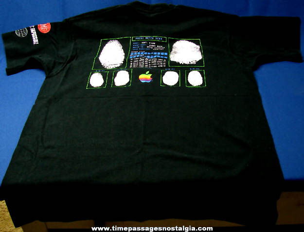 Old Apple Macintosh Computer Mission Impossible Advertising T-Shirt