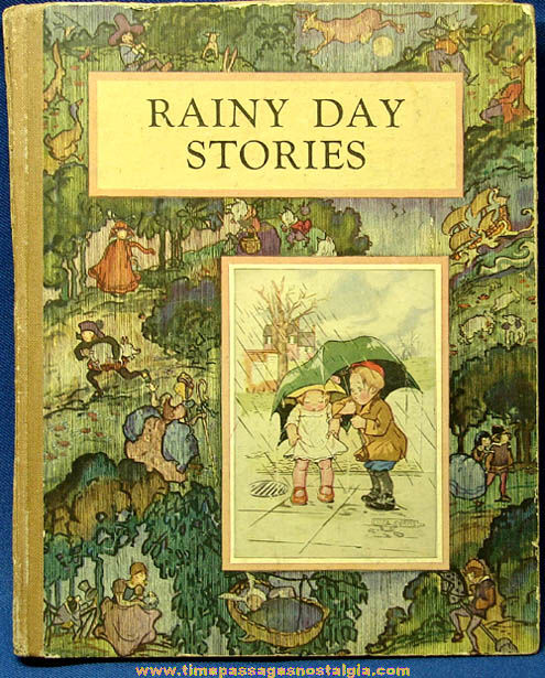 Old McLoughlin Brothers Rainy Day Childrens Story Book