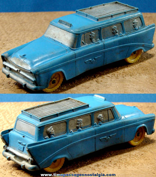 Old Auburn Rubber Airport Station Wagon Toy Car