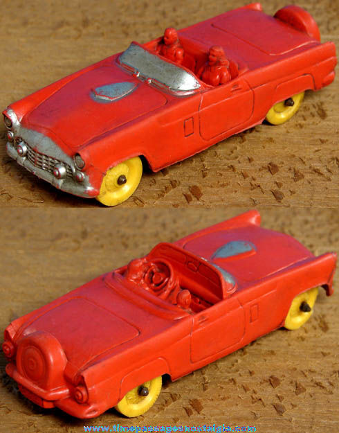 Old Auburn Rubber Toy Convertible Car