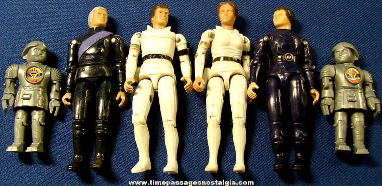 (6) 1978 Buck Rogers In The 25th Century Action Figures