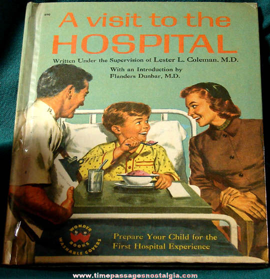 1958 A Visit To The Hospital Childrens’ Wonder Book