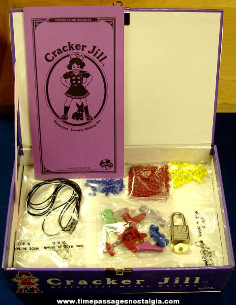 Unused 1996 Cracker Jill Toy Box Edition Jewelry Making Kit