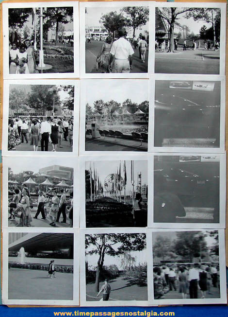 (12) 1964 - 1965 New York World’s Fair Photographs