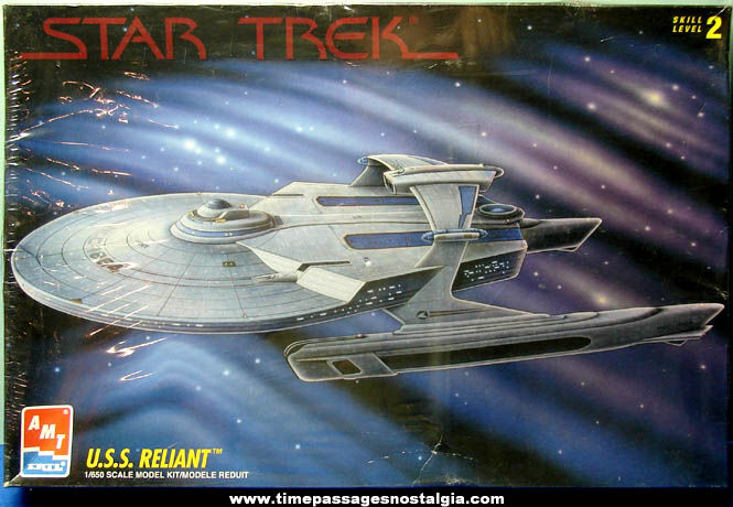 Unopened ©1995 AMT Ertl Star Trek U.S.S. Reliant Space Ship Model Kit