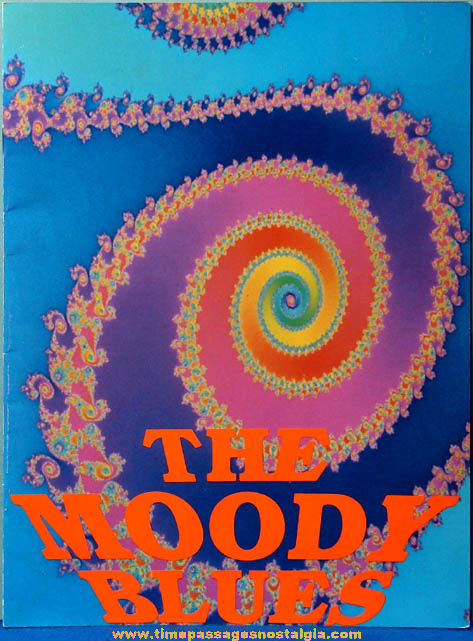 1992 Moody Blues 25th Anniversary Concert Tour Souvenir Program Booklet