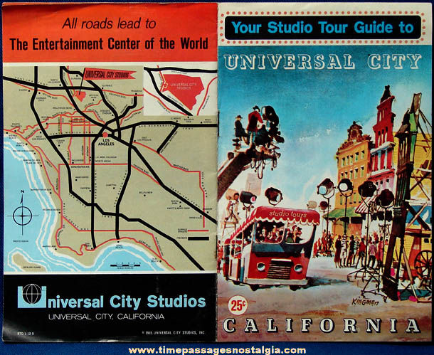 ©1965 Universal City Studios California Advertising Souvenir Tour Booklet