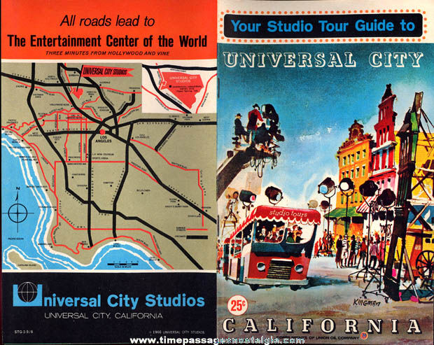 ©1966 Universal City Studios California Advertising Souvenir Tour Booklet