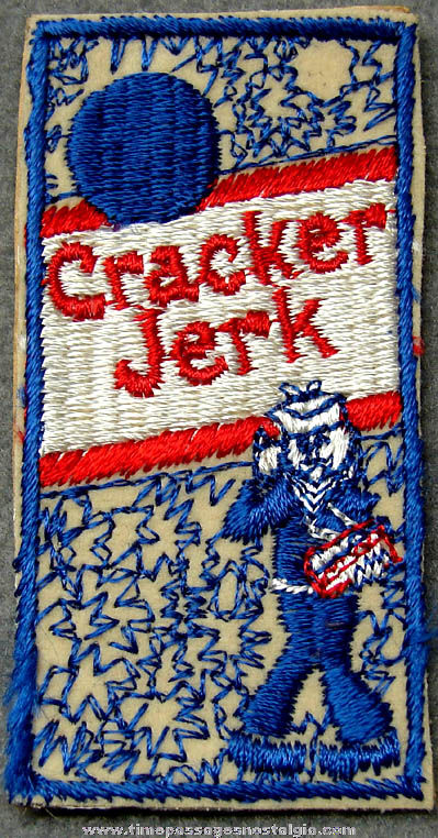 Old Cracker Jerk (Jack) Advertising Kooky Patch