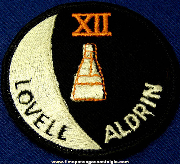 1966 Gemini XII Space Mission Insignia Cloth Patch