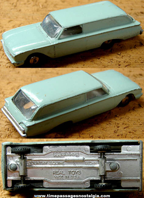 Old Hubley Country Squire Sedan Diecast Toy Car