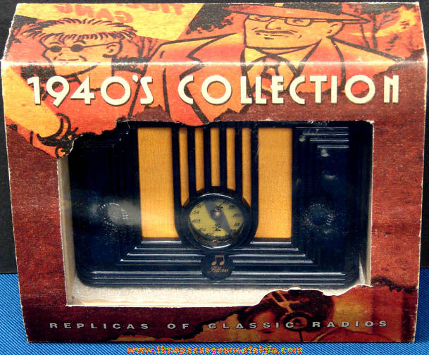 Boxed & Unused Altona 1940s Collection Miniature Table Radio
