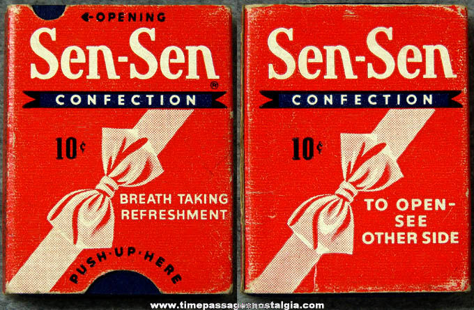 Old Full Sen - Sen Breath Confection Candy Package