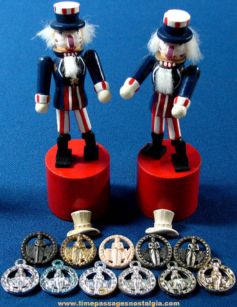 (15) Patriotic Uncle Sam Character Items