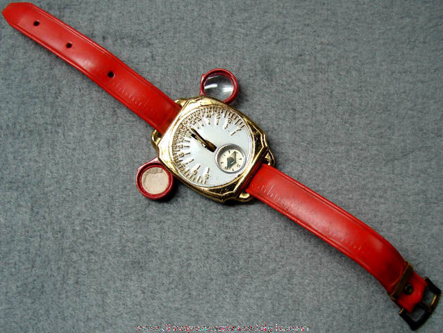 Old Childrens Multi Purpose Toy Sundial Wrist Watch