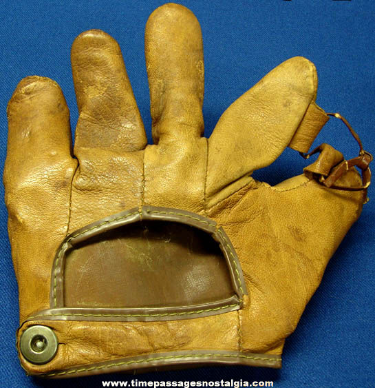 Small Old Winfield Childrens Leather Baseball Glove
