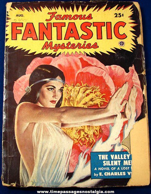 August 1949 Famous Fantastic Mysteries Magazine
