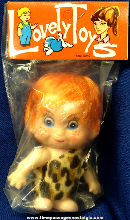 Old Unopened Caveman Boy Character Toy Doll