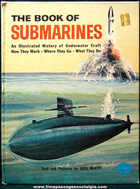 1966 Hard Back Book of Submarines