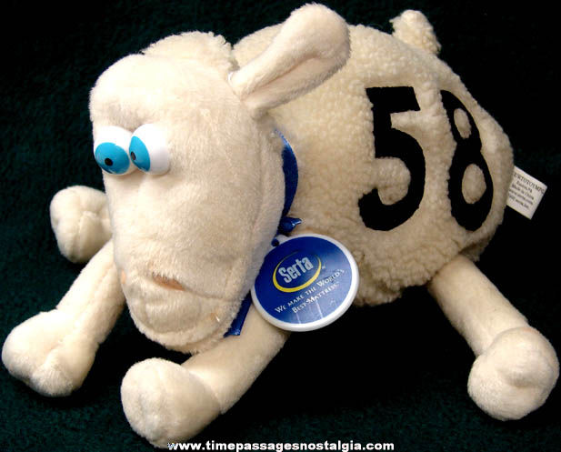 #58 Serta Mattress Advertising Premium Character Sheep Doll