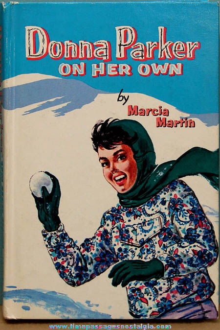 1957 Donna Parker On Her Own Hard Back Whitman Book